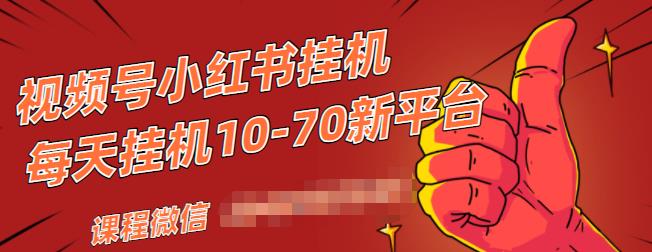 视频号小红书抖音挂机项目，小白无脑操作，按照要求来，单号每天几十米￼-狄威团队