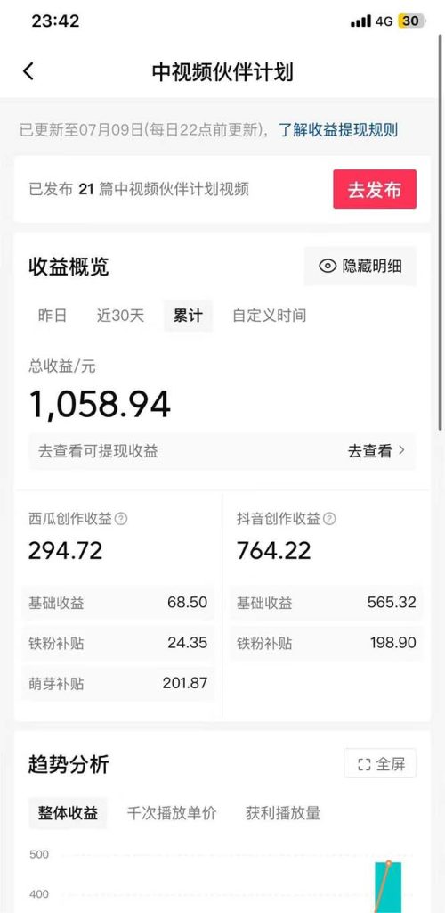 图片[1]-小白轻松日入100-1000，中视频蓝海计划，保姆式教学，任何人都能做到！-狄威团队