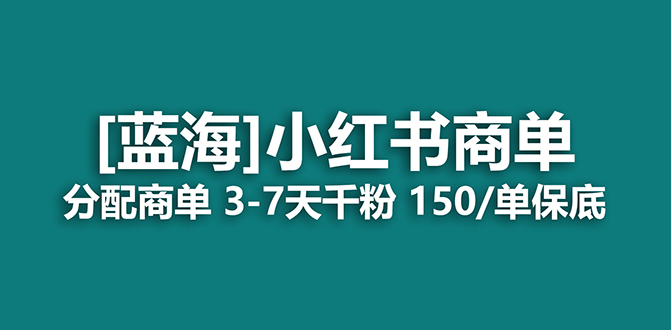 2023蓝海项目，小红书商单，快速千粉，长期稳定，最强蓝海没有之一-狄威团队