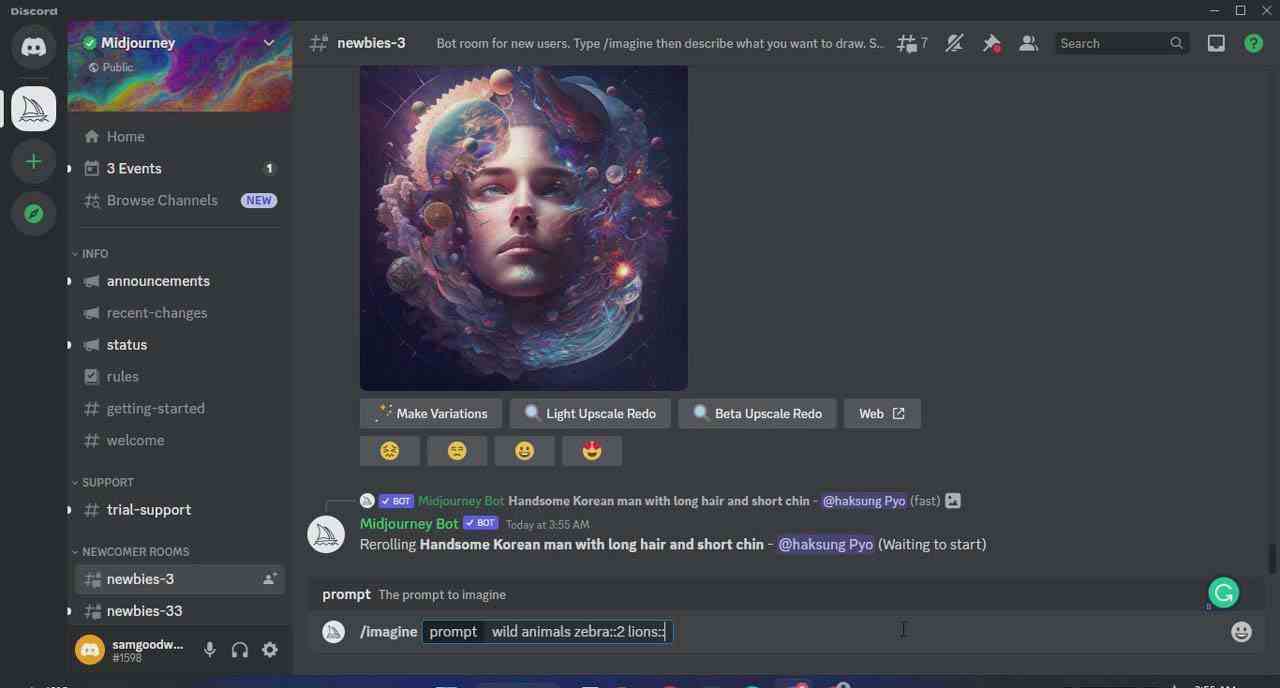 Midjourney AI人工智能艺术图片从入门到高级创作教程-34节课-中英字幕-狄威团队