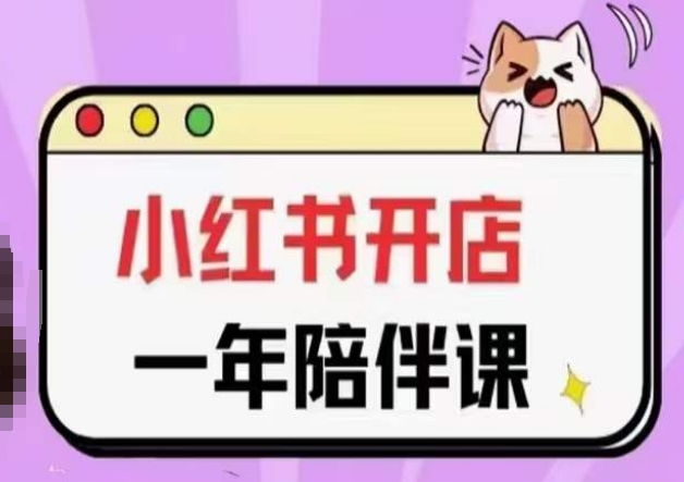 三九小红书开店一年陪伴课(更新)，从0到1玩赚小红书开店-狄威团队