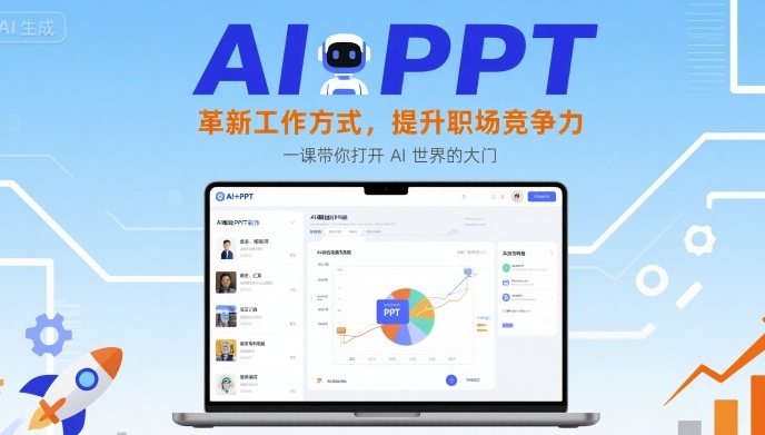 AI+PPT：革新工作方式，提升职场竞争力，一课带你打开 AI 世界的大门-狄威团队