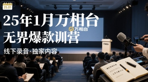 25年1月万相台无界爆款特训营线下录音-狄威团队