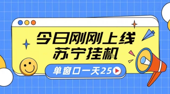 苏宁全自动采集挂G项目 稳定可批量 单窗口收益30+ 附教程【揭秘】-狄威团队