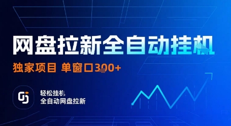 网盘拉新全自动挂G，独家技术，操作简单，自动完成拉新任务，单窗口3张【揭秘】-狄威团队