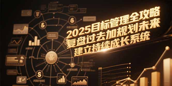 2025目标管理全攻略，复盘过去加规划未来，建立持续成长系统-狄威团队