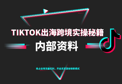 TikTok跨境电商0-1搭建运营(更新10月)-狄威团队