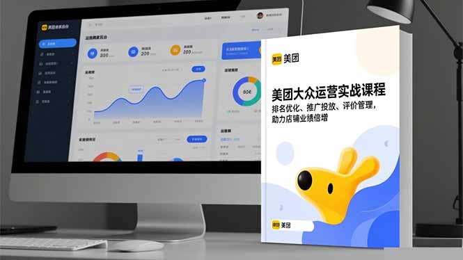 美团大众运营实战课程，排名优化、推广投放、评价管理，助力店铺业绩倍增-狄威团队