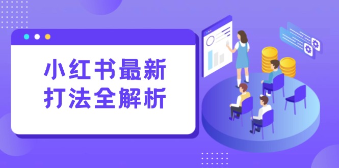 小红书最新打法线下课：笔记生产+评论运营，打造标准化流量增长引擎-狄威团队