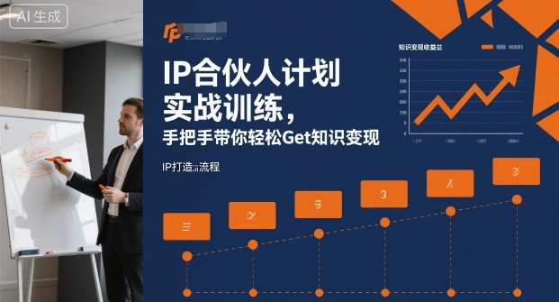 IP合伙人计划实战训练，手把手带你轻松Get知识变现-狄威团队