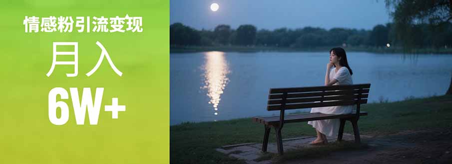 情感粉引流变现实操课：单月变现6w+，情感粉引流变现实操课-狄威团队
