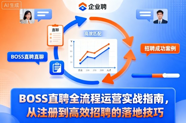 BOSS直聘全流程运营实战指南，从注册到高效招聘的落地技巧-狄威团队
