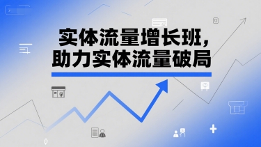 实体流量增长班，助力实体流量破局-狄威团队