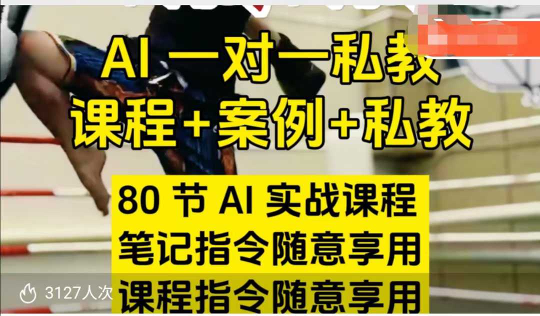 AI指令实战课，课程+案例，80节AI实战课程，笔记指令随意享用，课程指令随意享用(更新7月)-狄威团队