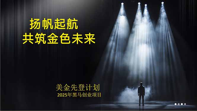 美金对冲创业项目，日收益1000-3000，小众暴力项目稳定运行8年-狄威团队