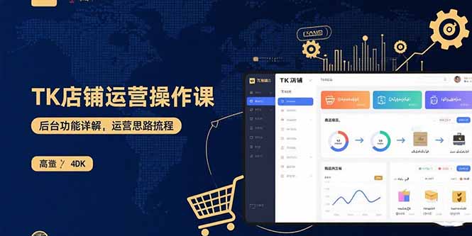 TK店铺运营实操课：后台功能详解，商品上架流程，运营思路拆解-狄威团队